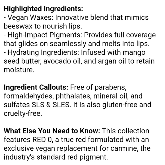 💄HP💄NIB HOURGLASS UNLOCKED SOFT MATTE LIPSTICK IN CURRANT - Picture 6 of 16